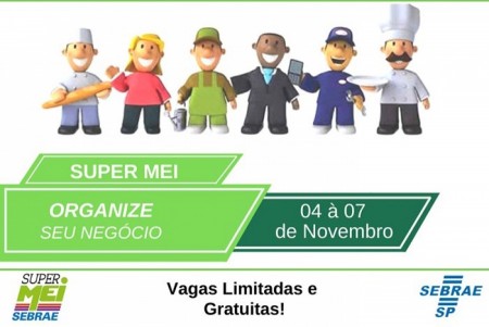 SEBRAE AQUI Bastos abre inscrição para curso gratuito super MEI