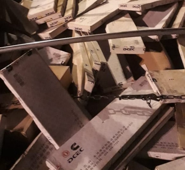 Pol�cia Militar apreende carga contrabandeada de pe�as automotivas avaliada em R$ 2 milh�es