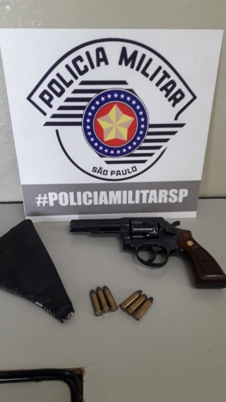 Após comunicar furto em sua residência, idoso tem arma apreendida pela Polícia