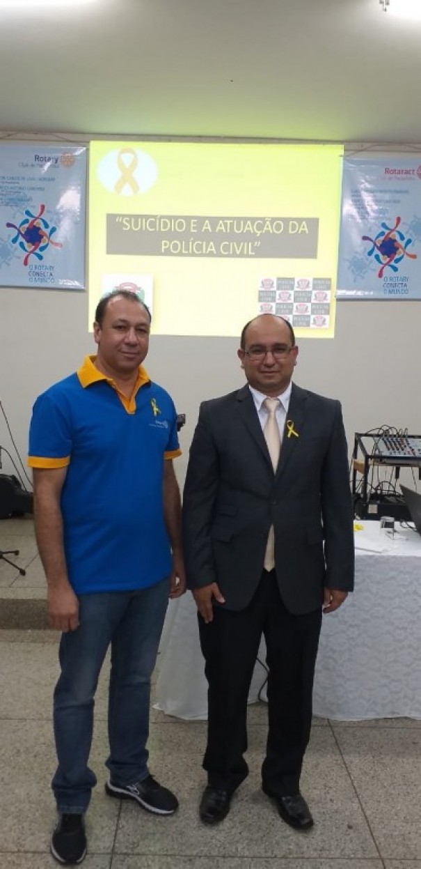 Pol�cia Civil participa da abertura do �Setembro Amarelo� em Pacaembu