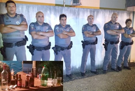 Polícia Militar acaba com festa de jovens em chácara de Bastos