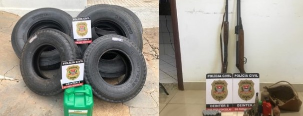 Ap�s furto em madeireira, morador de ch�cara � preso por recepta��o