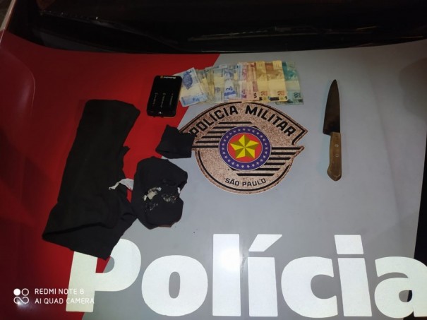 Pol�cia Militar prende envolvidos em um roubo a uma mercearia em Pacaembu