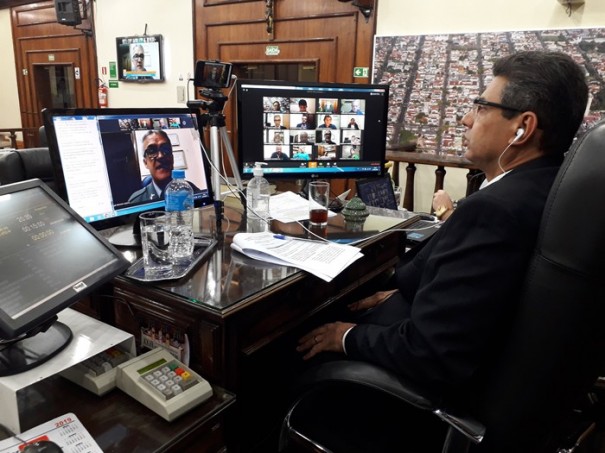 Cmara Municipal de Tup realiza sesso por videoconferncia nesta segunda (27)