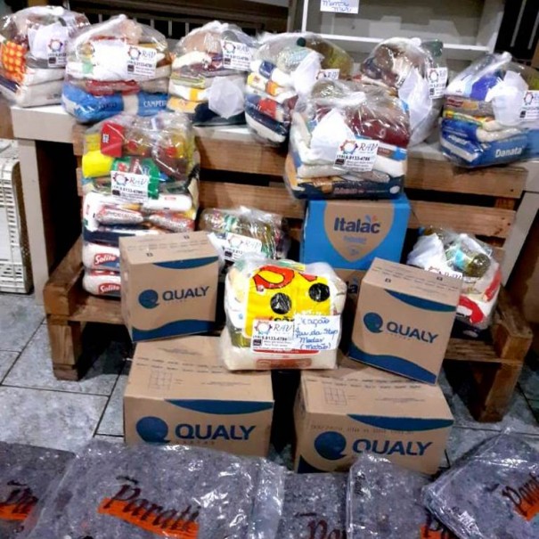 ONG de floridense que hoje mora em Sumar faz doaes para a populao