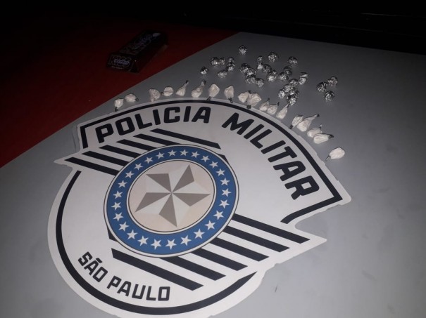 Traficante resiste a abordagem, mas � preso pela Pol�cia Militar em Luc�lia