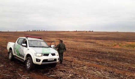 Fogo em área agropastoril em propriedade rural de Iacri rende multa de 183 mil