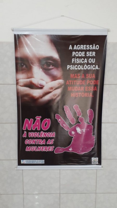 Cras de Sagres realiza ação de Não Violência Contra as Mulheres