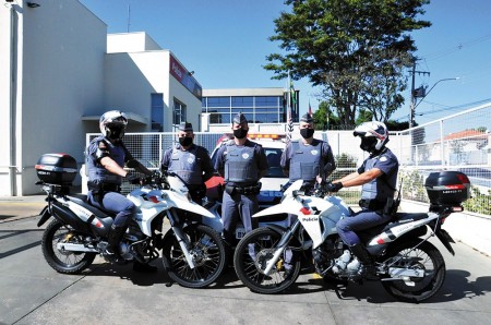 Patrulhamento com motos da PM é ampliado em Adamantina e região