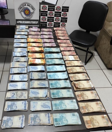 Ação das policias Civil e Militar resulta em prisão e recuperação de cerca de R$21 mil reais de estabelecimento comercial furtado, em Panorama