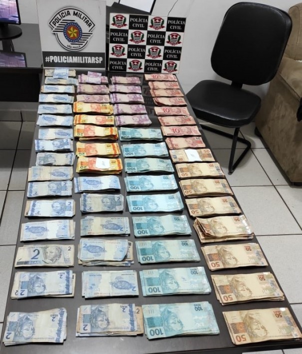 A��o das policias Civil e Militar resulta em pris�o e recupera��o de cerca de R$21 mil reais de estabelecimento comercial furtado, em Panorama