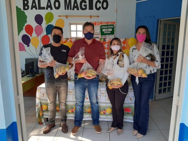 Projeto Balo Mgico e Prefeitura de Sagres realizam programa Alimentao Saudvel em Tempo de Pandemia 