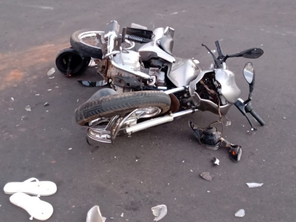 Jovem � socorrido � Santa Casa de Tup� ap�s grave acidente em Iacri