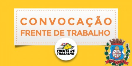 Frente de Trabalho disponibiliza 20 vagas para Parapuã