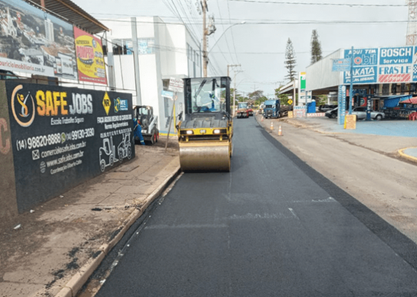 Pavimento da Via Expressa de Pompeia � recuperado