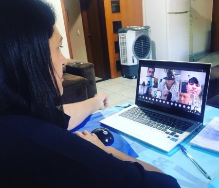 Prefeita eleita de Osvaldo Cruz participa de reunião técnica com Ministério da Saúde sobre covid-19