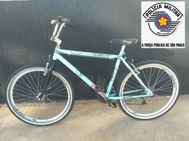 Polcia Militar localiza e recupera bicicleta furtada em Osvaldo Cruz