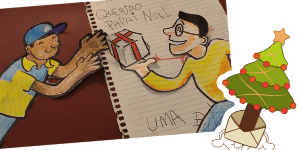 Adoo de cartinhas para o Papai Noel dos Correios ser pela internet