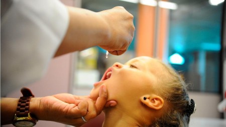Cobertura de Vacinação contra Poliomielite em 2020 foi de 74% em Osvaldo Cruz