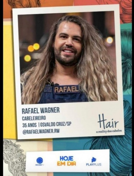 Cabeleireiro de Osvaldo Cruz participa de reality da Rede Record de Televisão