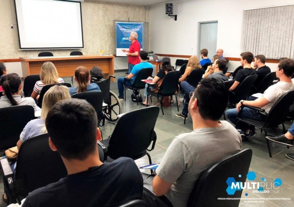 Multiplic Jovem  apresentado para lideranas juvenis de Osvaldo Cruz