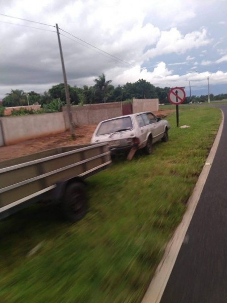 Veículo furtado em Salmourão é localizado próximo de Quintana 