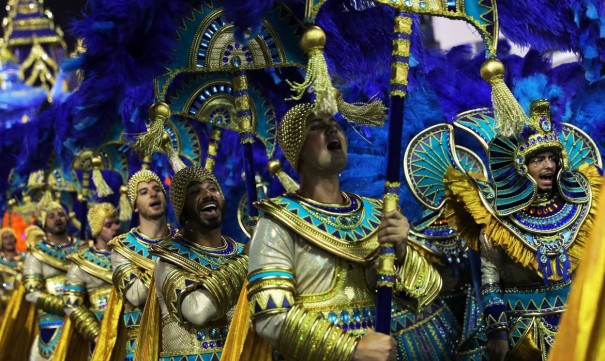 guia de Ouro  campe do carnaval de So Paulo pela primeira vez