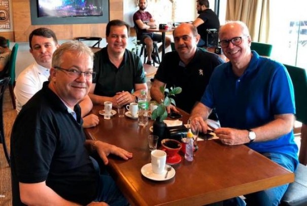 Membros do Multiplic se renem com Wilson Poit, Superintendente do SEBRAE-SP