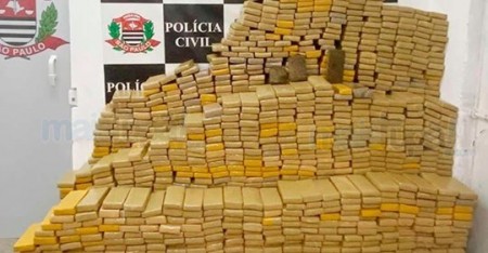 Polícia Civil apreende 1,6 toneladas de maconha em Parapuã
