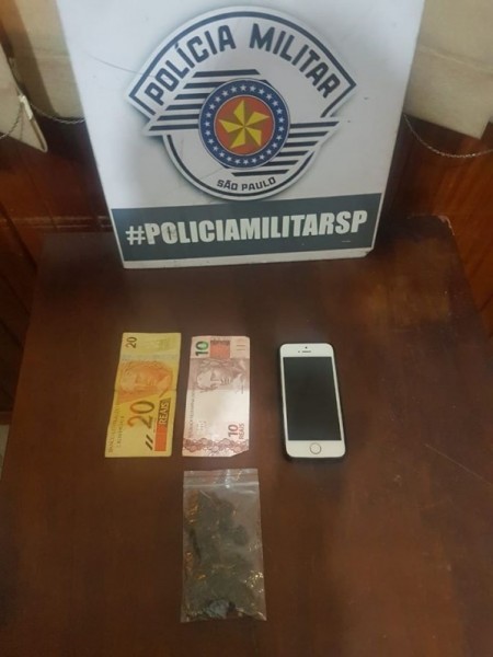 Polícia Militar prende homem por tráfico de drogas em Tupi Paulista