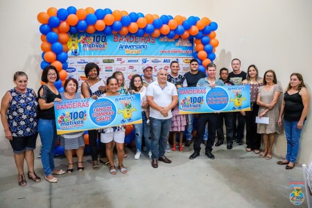 Supermercado Bandeiras realiza entrega de prêmios da campanha de Aniversário de 19 anos 'Mais de 100 motivos para comemorar'