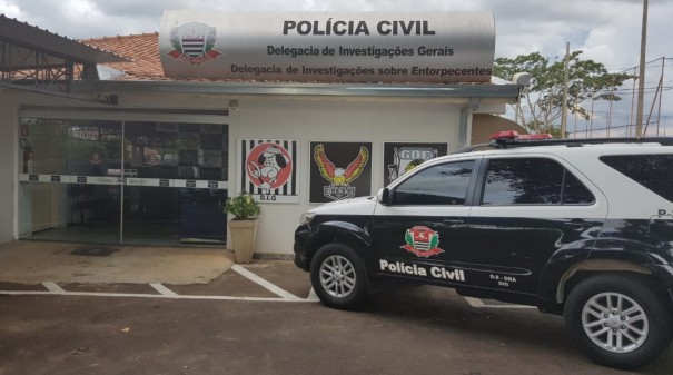 Pol�cia Civil captura em Dracena rapaz condenado pela Justi�a a 4 anos de pris�o por crime de roubo