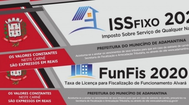 Quase 3 mil carns do ISS e Alvar de 2020 comeam a ser distribudos pela Prefeitura de Adamantina