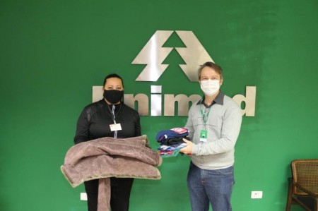 Unimed Prudente doa mais de mil agasalhos