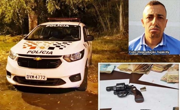 Foragido da Justi�a � morto em troca de tiros com a Pol�cia Militar de Tup�