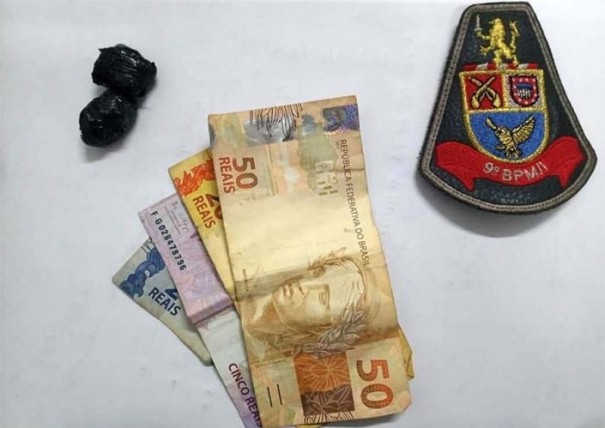 Polcia Militar de Iacri apreende maconha e dinheiro em posse de menor