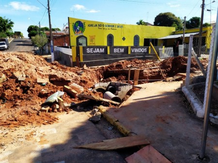 Prefeitura de OC investe R$ 325 mil em galeria para acabar com enchentes na região do Detran 