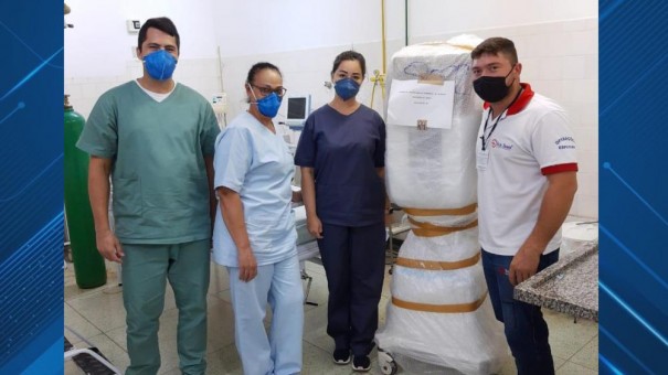 Santa Casa de Parapu recebe novo respirador do Governo do Estado