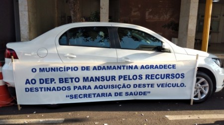 Secretaria de Saúde de Adamantina adquire mais um veículo