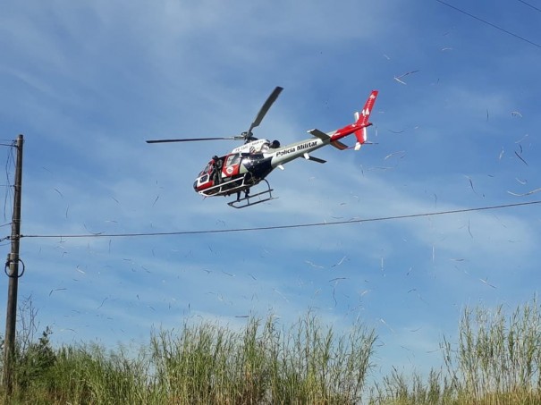 Policial militar morre aps cair do Helicptero guia durante treinamento em lvares Machado