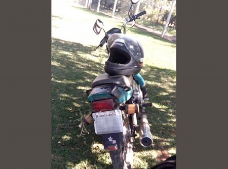 Polícia Militar de Herculândia recupera moto furtada em posse de adolescente