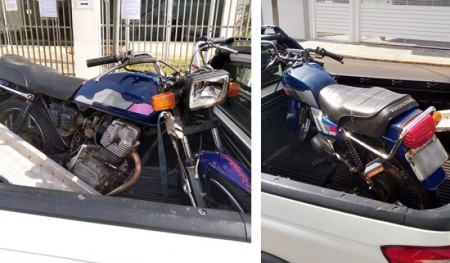Moto furtada em Herculândia é localizada abandonada em Tupã