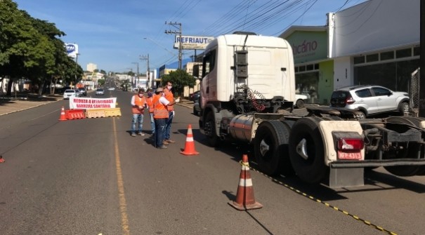 Prefeitura volta a instalar barreiras sanitrias nas entradas de Adamantina
