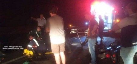 Motociclista fica gravemente ferido em acidente em Marília