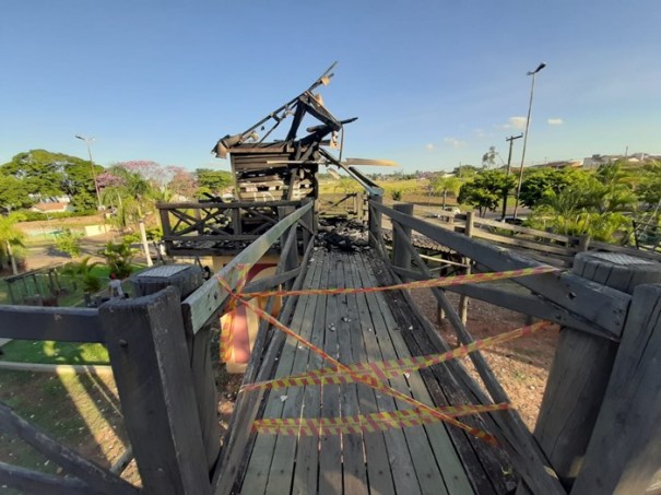 Aps ato de vandalismo, Prefeitura inicia reparos no Parque do Atleta em Tup