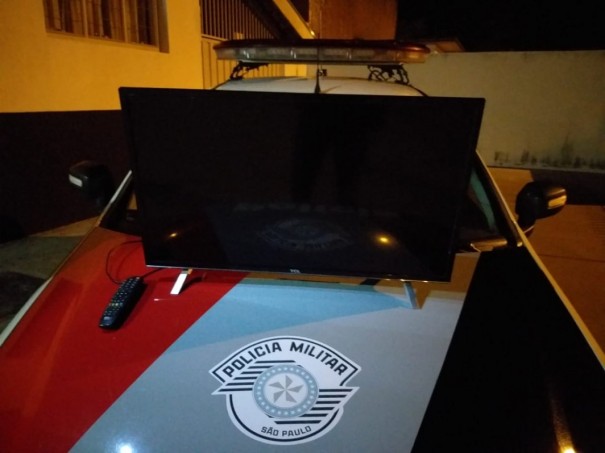 Pol�cia Militar prende homem em flagrante por furto em Osvaldo Cruz