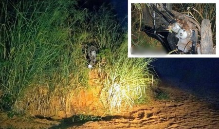 Acidente com moto fere homem de 60 anos em vicinal de Bastos