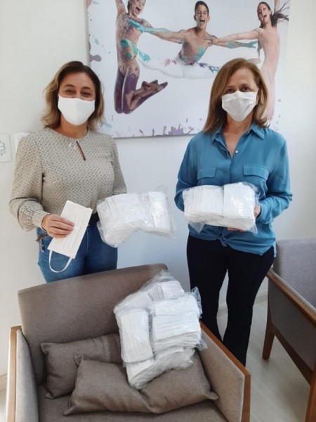 Trinys faz doação de 600 máscaras para o Fundo Social de Osvaldo Cruz