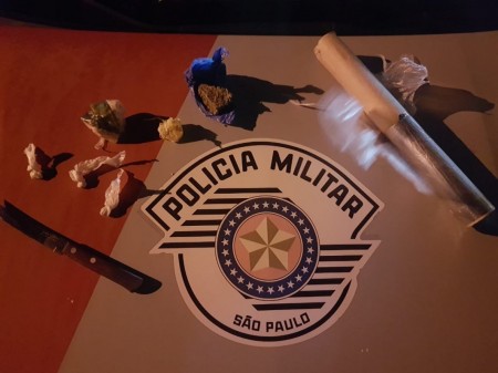 Homem é preso por tráfico de drogas, em Lucélia