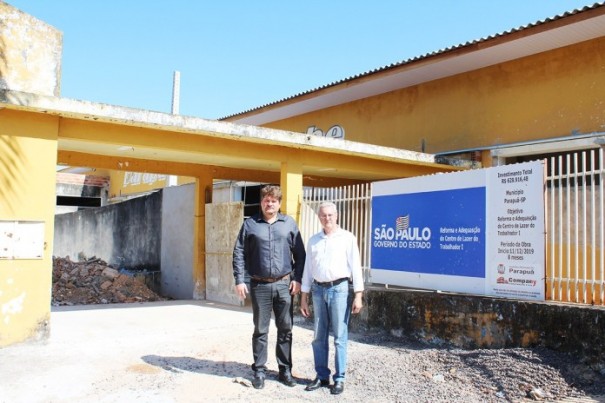 Aps cerca de 10 anos interditado, salo do Clube da Piscina deve ser reaberto nas prximas semanas em Parapu